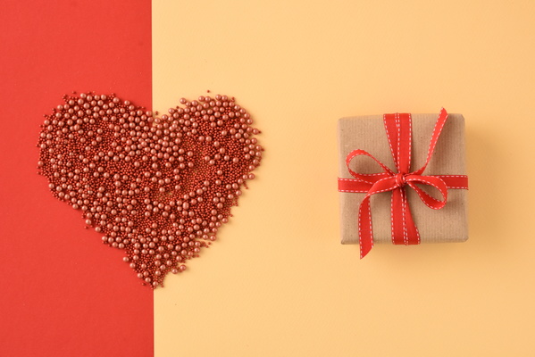 Present and Heart of Red Sprinkles